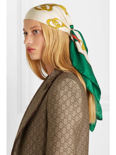 lucy twill gucci scarf|Gucci head scarf price.